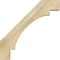 Ekena Millwork 6"W x 28"D x 28"H Merced Rough Sawn Knee Brace, Douglas Fir BRC06X28X28MRC00RDF - alternate 2